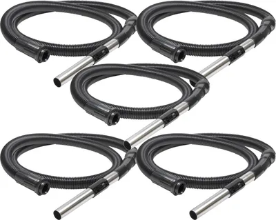 Produktbild von vhbw 5x Ersatz Schlauch kompatibel mit Electrolux D 730 - D 738, D 711, D 720 - D 725, D 748 Staubsauger - 2,41 m, Handgriff, 32mm Rundanschluss