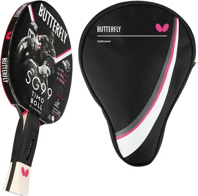 Produktbild von Butterfly 1x Timo Boll SG99 Tischtennisschläger + Tischtennishülle Drive Case