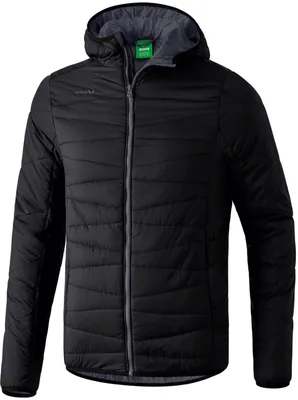 Produktbild von Erima Steppweste Herren - Schwarz / Dunkelgrau | Größe: 3XL