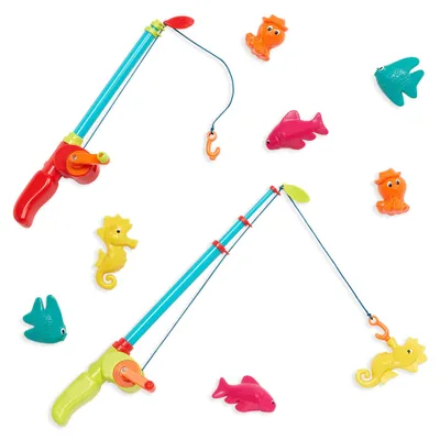 Produktbild von B. toys Little Fisher’s Kit, magnetisches Angelspielset für Kinder