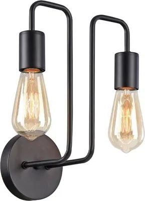 Productafbeelding van Maytoni T532WL-02B, 2 lampen, E27 fitting, IP20, zwart
