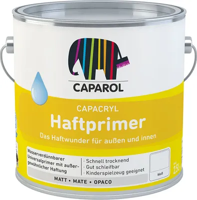 Produktbild von Caparol Capacryl Haftprimer, weiß, 2,5 Liter