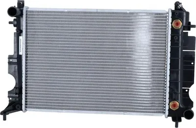 Produktbild von Kühler Motorkühlung Kühlrippen gelötet 498 - 348 mm Alu NRF für u.a. SAAB 900