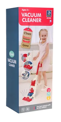 Produktbild von Interaktiver Handstaubsauger für Kinder ab 3 Jahren, Elektrobürste + Styroporkugeln