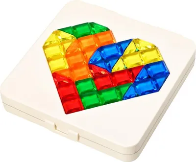 Produktbild von Tangram-Puzzle Herz 12 cm