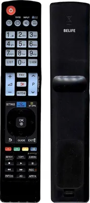 Productafbeelding van Go Go Gadget – Afstandsbediening – Geschikt voor alle LG LCD, LED en Smart TV's met apps – Zwart