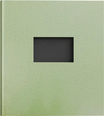 Produktbild von Exacompta Spiralfotoalbum 60 Seiten/30 Bl schwarz, 29x32 cm, Grüntürkis 16009E