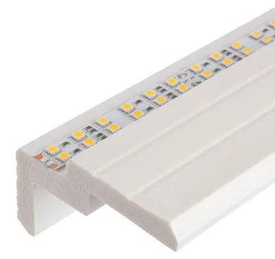 Produktbild von Zierleiste für LED-Streifen 2m Scala M Weiß