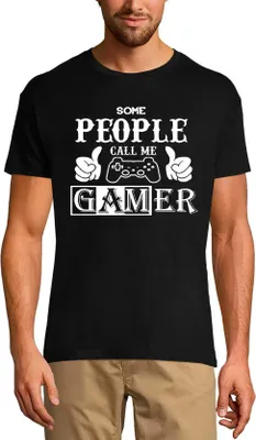 Produktbild von Herren Grafik T-Shirt Das Leben ist ein Spiel für wingamer – Life Is A Game Play To Wingamer – Öko-Verantwortlich Vintage Jahrgang Kurzarm Lustige