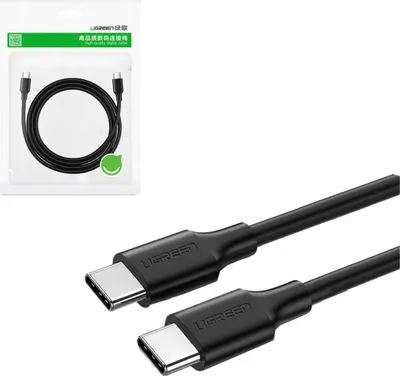Immagine prodotto di Cavo da Usb-C a Usb-C Ugreen Us286 0,5M (nero)