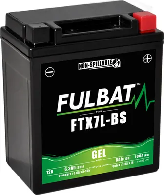 Zdjęcie produktu dla Akumulator FULBAT FUL GEL - FTX7L-BS / YTX7L-BS (Żelowy, bezobsługowy)