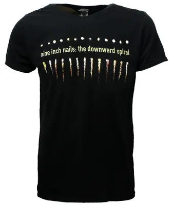 Produktbild von Nine Inch Nails NIN Downward Spiral Band T-Shirt Schwarz - XL