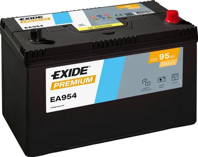 Produktbild von Exide EA954 Premium Carbon Boost 12V 95Ah 800A Autobatterie
