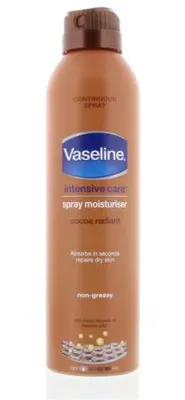 Produktbild von Vaseline Körperlotion – Spray & Go – Cacoa Radiant 190 ml