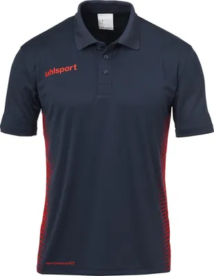 Produktbild von Uhlsport SCORE POLO SHIRT 140 marine/fluo rot