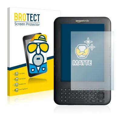 Produktbild von 2x BROTECT Schutzfolie für Amazon Kindle 3 Displayschutz Displayschutzfolie Folie Matt Entspiegelungsfolie