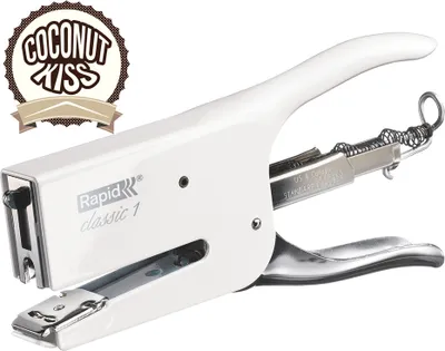 Produktbild von Rapid Classic K1, 50 Blätter, Weiß, Standard-Clinch, 24/6-8+, Metall, 80 g/m²