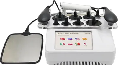 Obrázek produktu pro Systém péče o tělo, technologie termodifúze 448 kHz, omlazení pleti, urychlení lymfatického oběhu, 220 V (EU) s dárkem