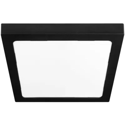 Produktbild von MasterLED LED Panel 24W quadratisch schwarz, 3CCT 2700/4000/6500K, 1920lm Aufputzleuchte