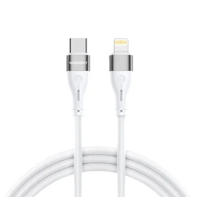 Produktbild von Kabel iPhone USB-C - Lightning PD 27W 1m weiß