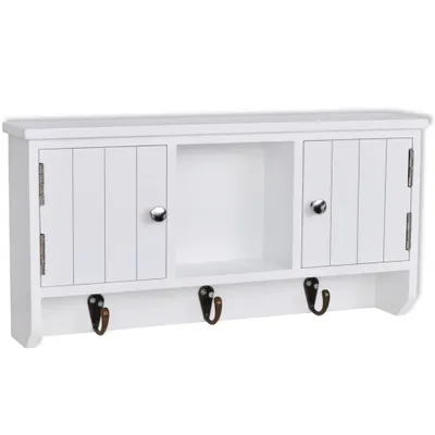 Produktbild von Wandschrank für Schlüssel mit Türen und Haken