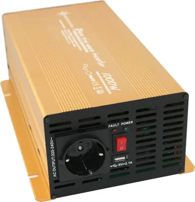 Produktbild von Spannungswandler 12V 230V Gold Reiner Sinus Wechselrichter : 1000 W