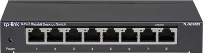 Immagine prodotto di TP-Link Switch 8x GE TL-SG108s Metall Gehäuse