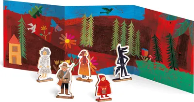 Produktbild von HOLZPUZZLES, GESCHICHTEN: RED HOOD, Ludattica, +3 Jahre
