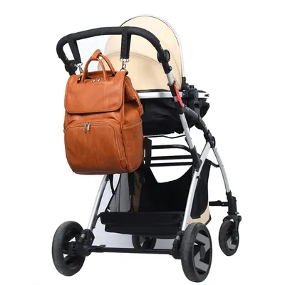 Zdjęcie produktu dla wielofunkcyjny duży plecak do przewijania 5szt Oxford Torba dla niemowląt Unisex Plecak podróżny Torba na pieluchy dla mamy, taty, szary