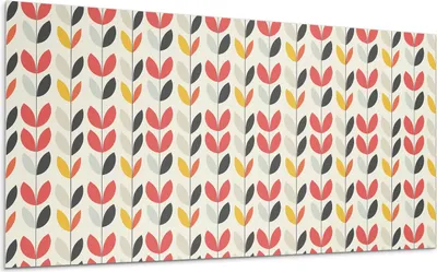 Produktbild von Blättermuster Auf Dem Hintergrund – Selbstklebende Fliesen – Wandverkleidung – Wandpaneel – PVC Fliesen – Vinylflisen – PCV Flisen – Selbstklebend – Wanddeko –100 x 50 cm