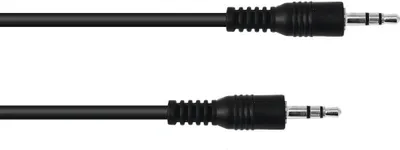 Immagine prodotto di Cavo jack OMNITRONIC 3,5 stereo 3m sw (30211605)