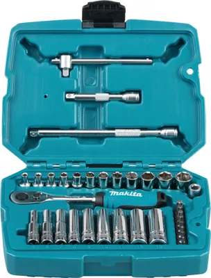 Produktbild von 34-teiliges Set 1/4'' Ratschenschlüssel - MAKITA B-65567