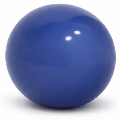 Produktbild von KERAZO Keramik Dekokugel 20 cm - Farbe: Blau – Gartenkugel Rosenkugel Gartendeko für Garten, Beet, Terrasse und Balkon
