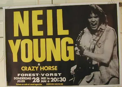Image de Young Neil - Affiche Poster - 61x86cm