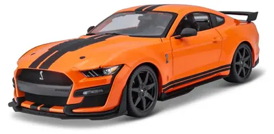 Immagine prodotto di Ford Mustang Shelby GT500 2020 - Arancione/Nero, scala 1:18, marca MAISTO