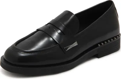 Produktbild von M7496 Mocassino Donna Ash Whisper Studs Woman Loafer