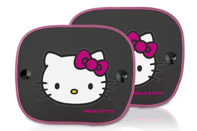 Produktbild von HELLO KITTY Auto Sonnenschutz Schwarz