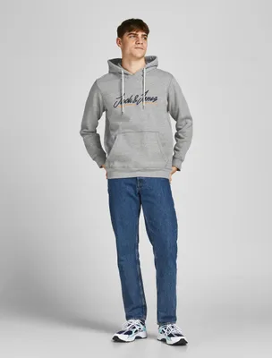 Produktbild von Jack & Jones 12205036, Erwachsener, Grau, S, Baumwolle, Polyester, Nicht bleichen, Nicht im Wäschetrockner trocknen