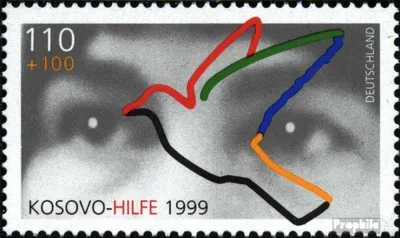 Produktbild von Briefmarken BRD (BR.Deutschland) 1999 Mi 2045 (kompl.Ausg.) postfrisch Kosovohilfe