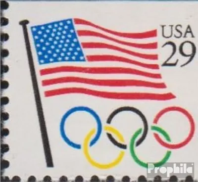 Produktbild von Briefmarken USA 1991 Mi 2129Eor postfrisch Flaggen