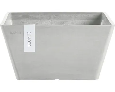 Immagine prodotto di Ecopots Berlin 30 Vaso da fiori - L 31,2 cm x L 31,2 cm x A 15,7 cm - Per interni ed esterni