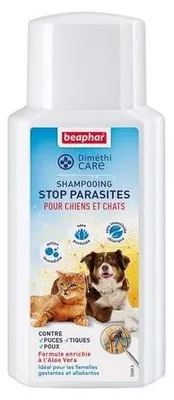 Produktbild von Dimethicare Stop Parasite Shampoo Hund Katze - Beaphar