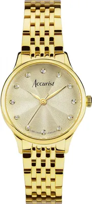 Obrázek produktu pro Hodinky Accurist 77003 CYRKONIE zlaté