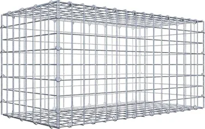 Immagine prodotto di Gabbione 80 cm x 40 cm x 40 cm (L x H x P), maglia 5 cm x 5 cm, anello a C