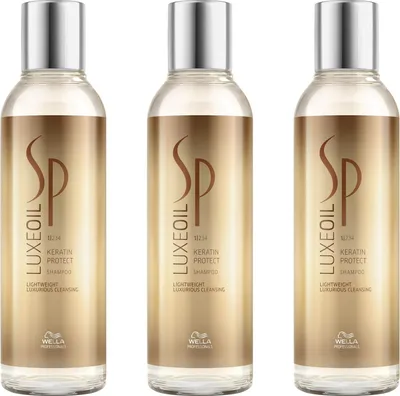 Produktbild von Luxe Oil Keratin Protect Shampoo 3x200 ml