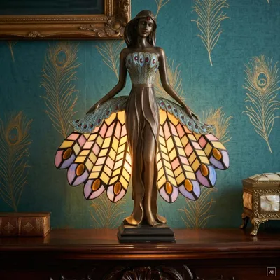 Zdjęcie produktu dla abc HOME | Lampa w stylu Tiffany'ego