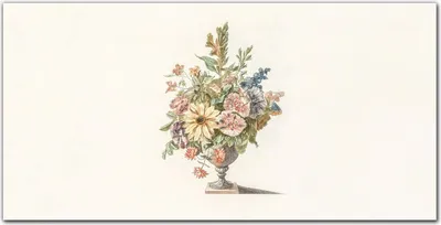 Produktbild von Coloray Küchenrückwand 120x60 Spritzschutz aus Glas - Blumen Pflanzen