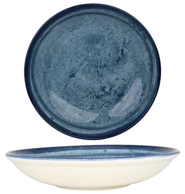 Image de Assiette creuse Kütahya Porselen - Blue Stone - Porcelaine - 25 cm (1250 ml)