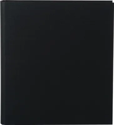 Image de Classeur à anneaux Goldbook A4 Linum noir 26x32 cm lin 4 anneaux