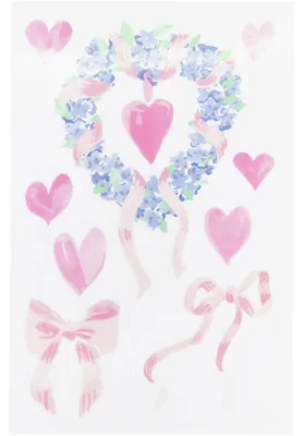 Produktbild von Transfermotiv Painted Love 1 Blatt